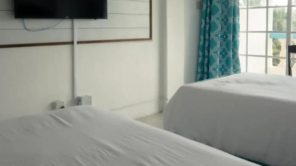 Newly Renovated Twin Room at The Match Resort